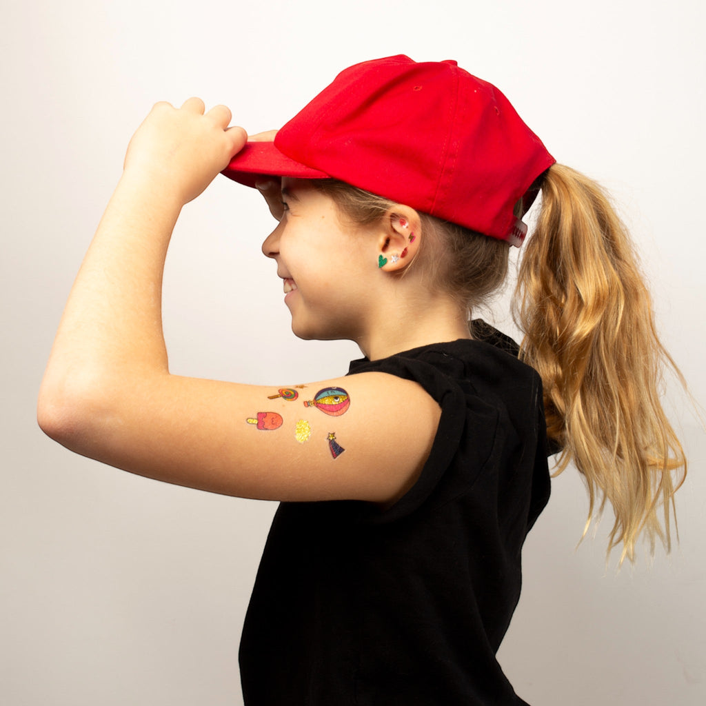 Αυτοκόλλητα tattoos Kawai OMY