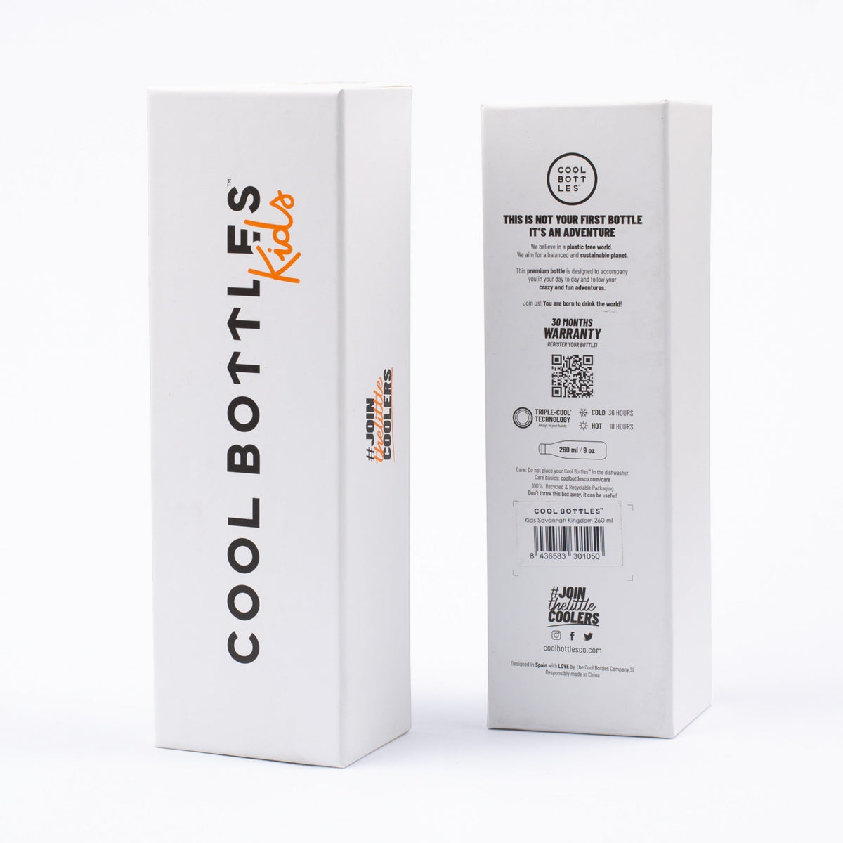 COOL BOTTLES Ανοξείδωτο μπουκάλι Βυθός 260ml