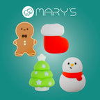 Mary’s Φωτιστικό νυκτός Σετ χριστουγεννιάτικων μαγνητών