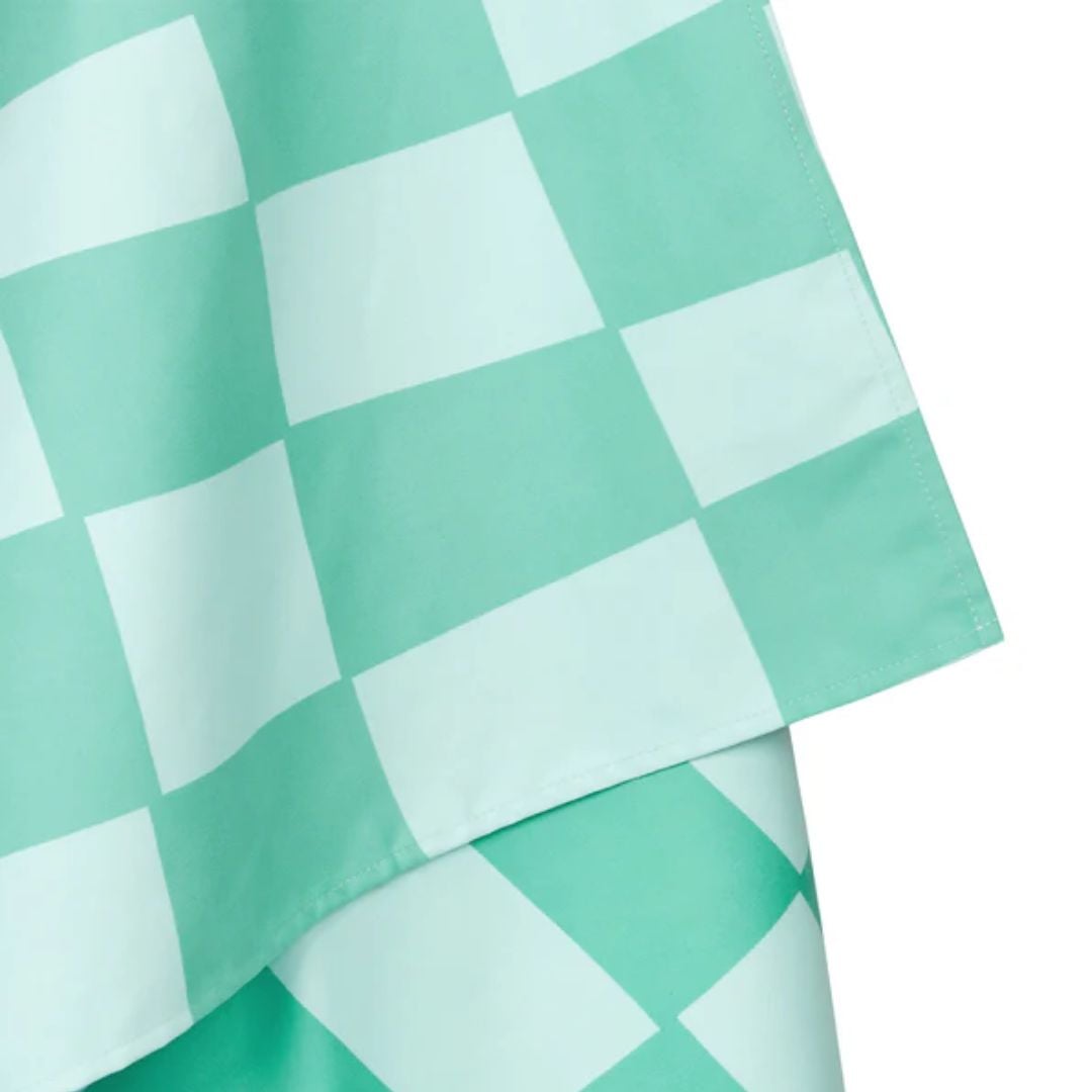 Dock & Bay Πετσέτα θαλάσσης Quickdry Check Mate Microfiber L (160x90εκ.)