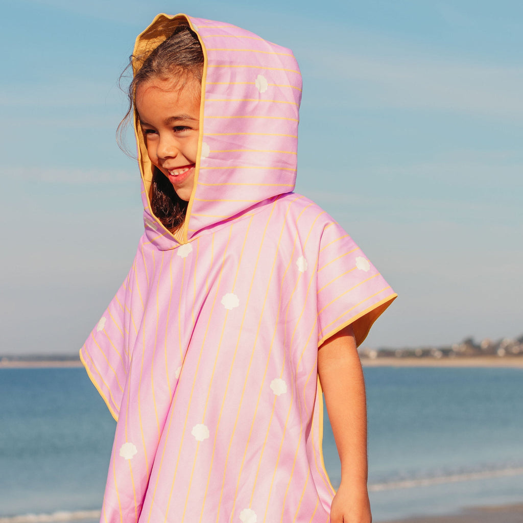 Quut Παιδικό πόντσο Banana Pink