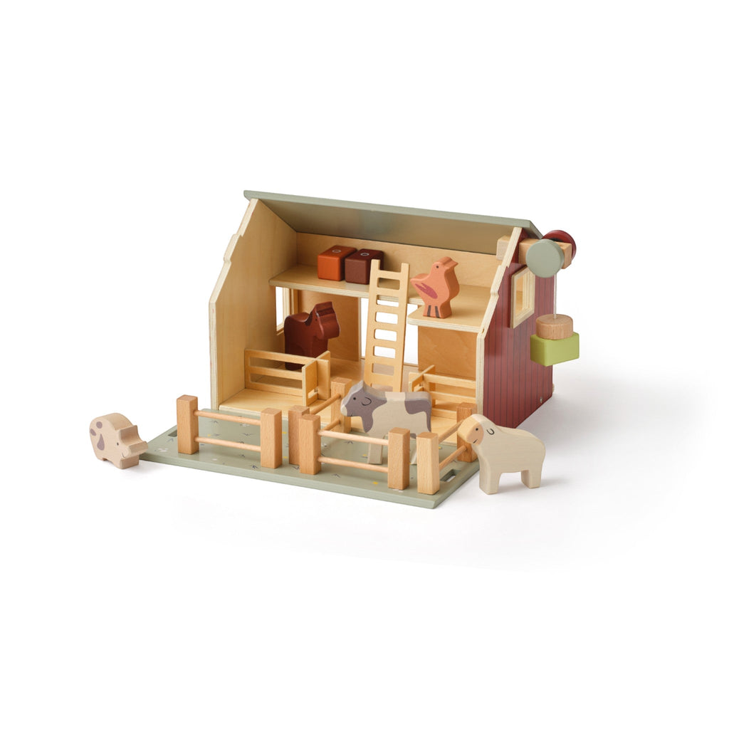 KIDS CONCEPT Ξύλινη φάρμα με ηλιακό πάνελ AIDEN