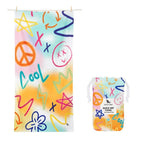 Dock & Bay Παιδική πετσέτα θαλάσσης Sand to Streets Microfiber 130x70 εκ