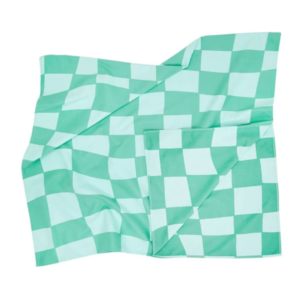 Dock & Bay Πετσέτα θαλάσσης Quickdry Check Mate Microfiber XL(200x90εκ.)