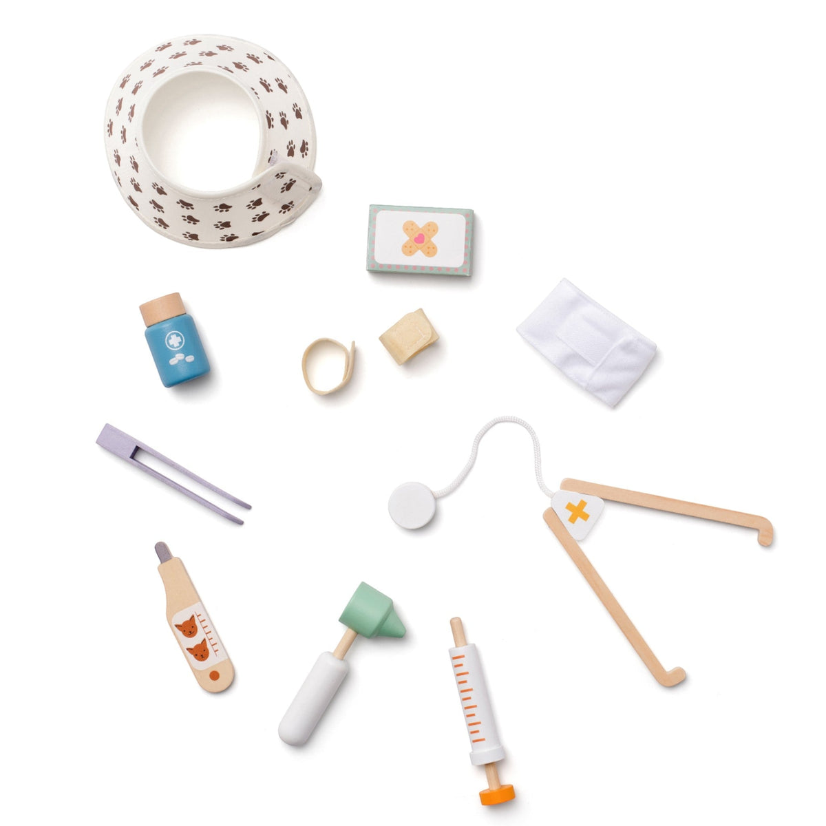 KIDS CONCEPT Ξύλινο σετ παιχνιδιού κτηνίατρος KID'S HUB