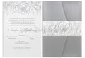 Προσκλητήριο γάμου με minimal design 7715