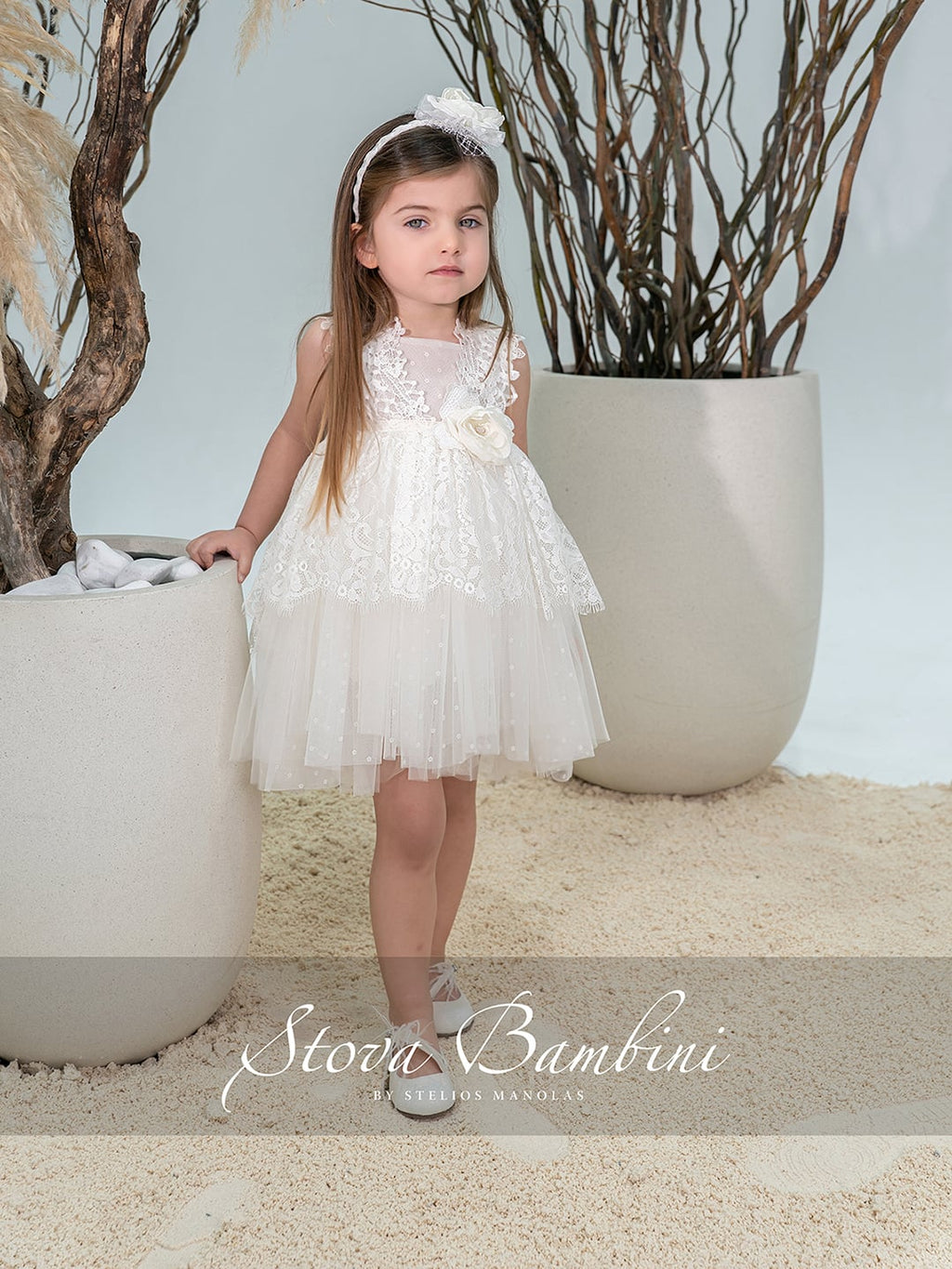 Βαπτιστικό Φόρεμα SS26 G16 Stova Bambini