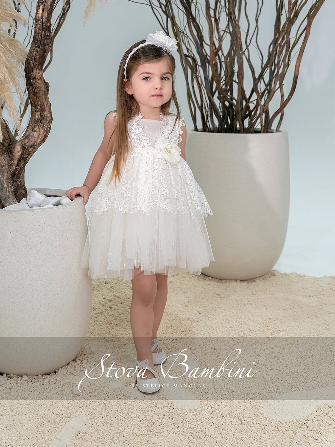 Βαπτιστικό Φόρεμα SS26 G16 Stova Bambini