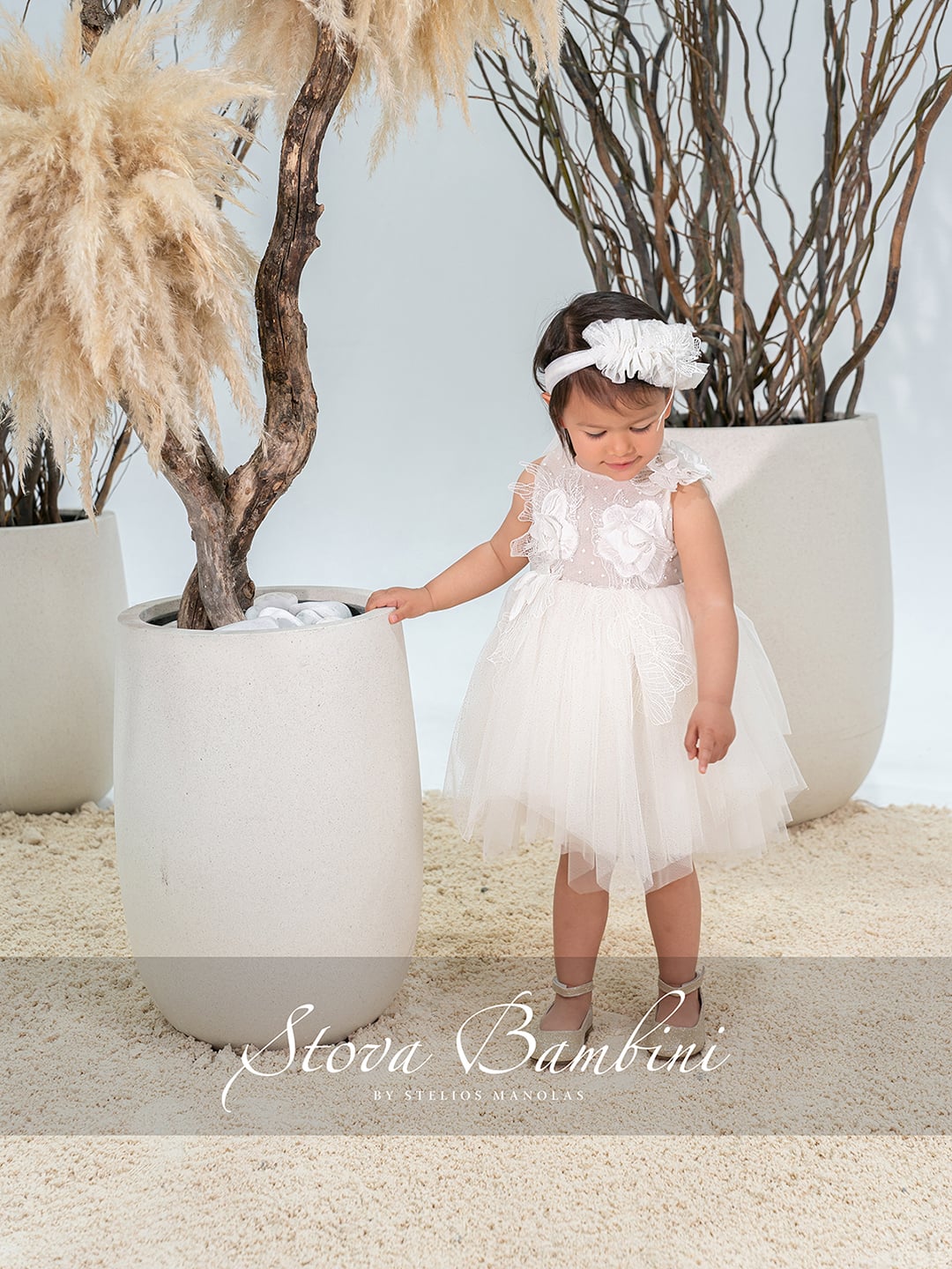 Βαπτιστικό Φόρεμα SS26 G8 Stova Bambini