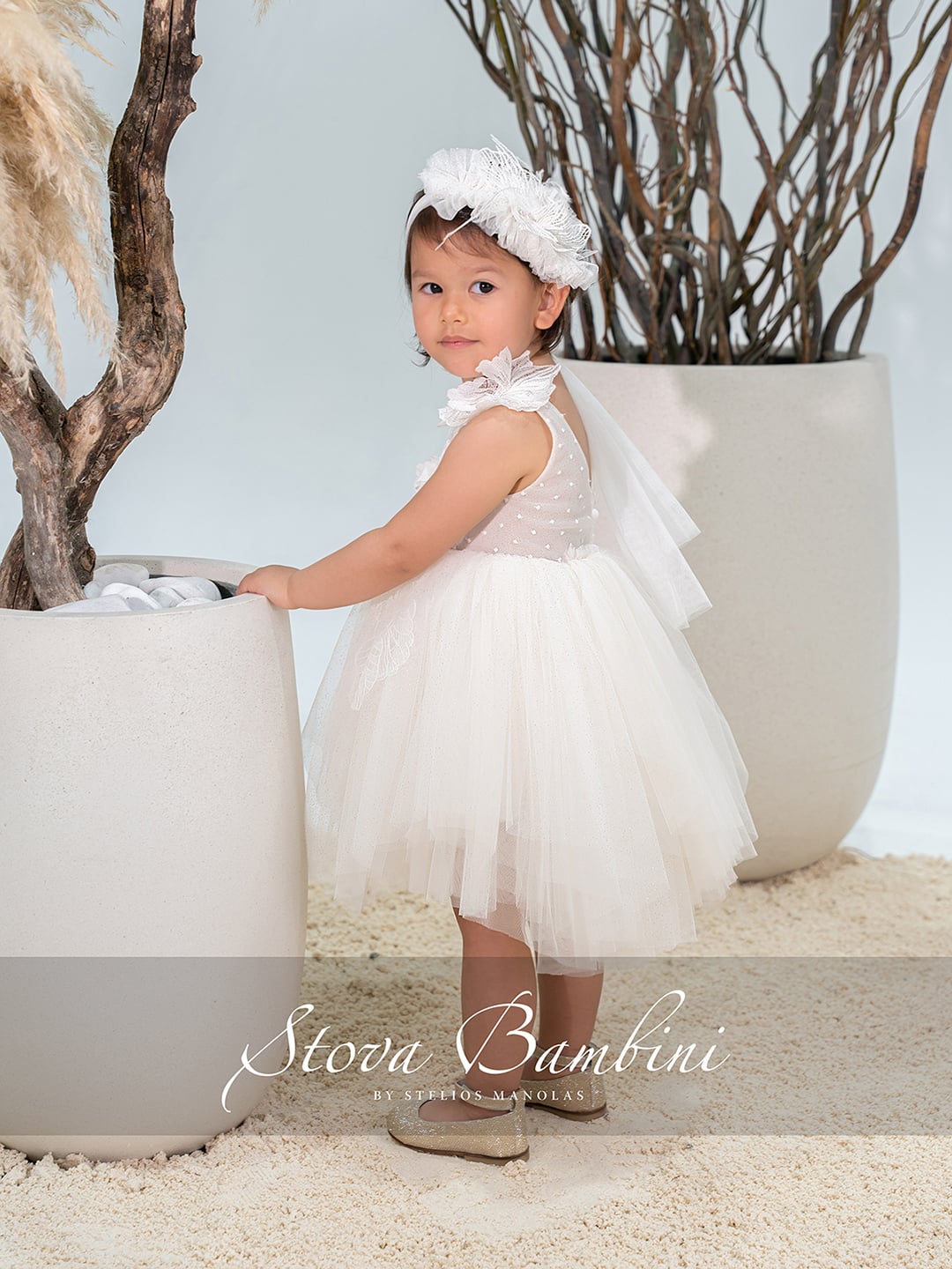 Βαπτιστικό Φόρεμα SS26 G8 Stova Bambini