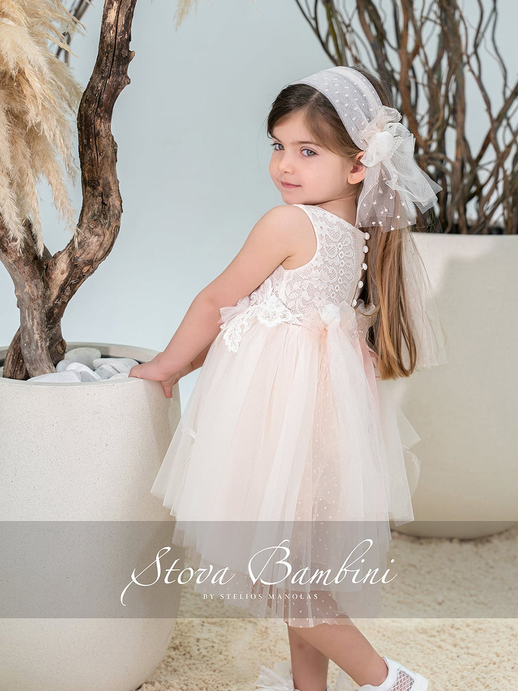 Βαπτιστικό Φόρεμα SS26 G9 Stova Bambini
