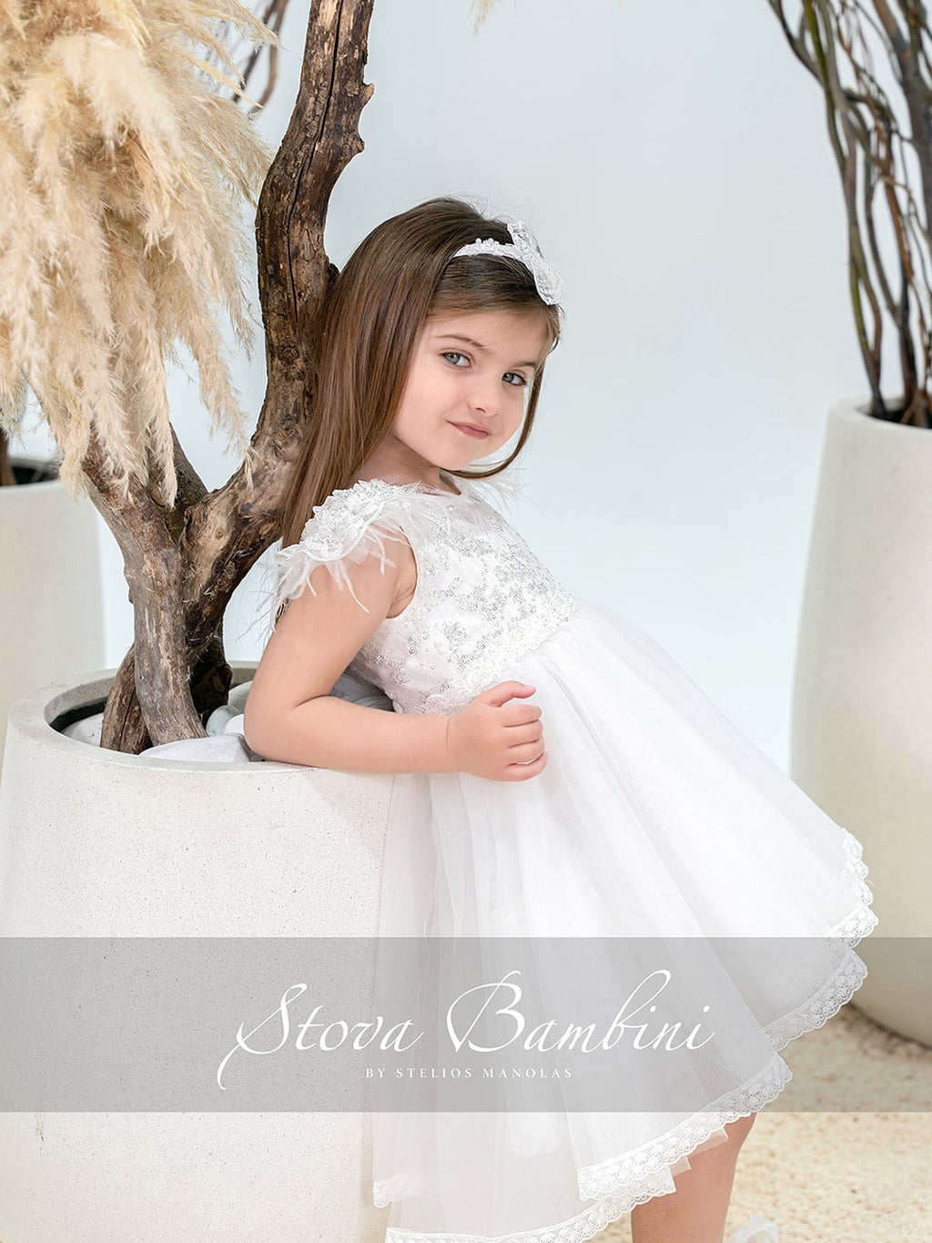 Βαπτιστικό Φόρεμα SS26 G28 Stova Bambini