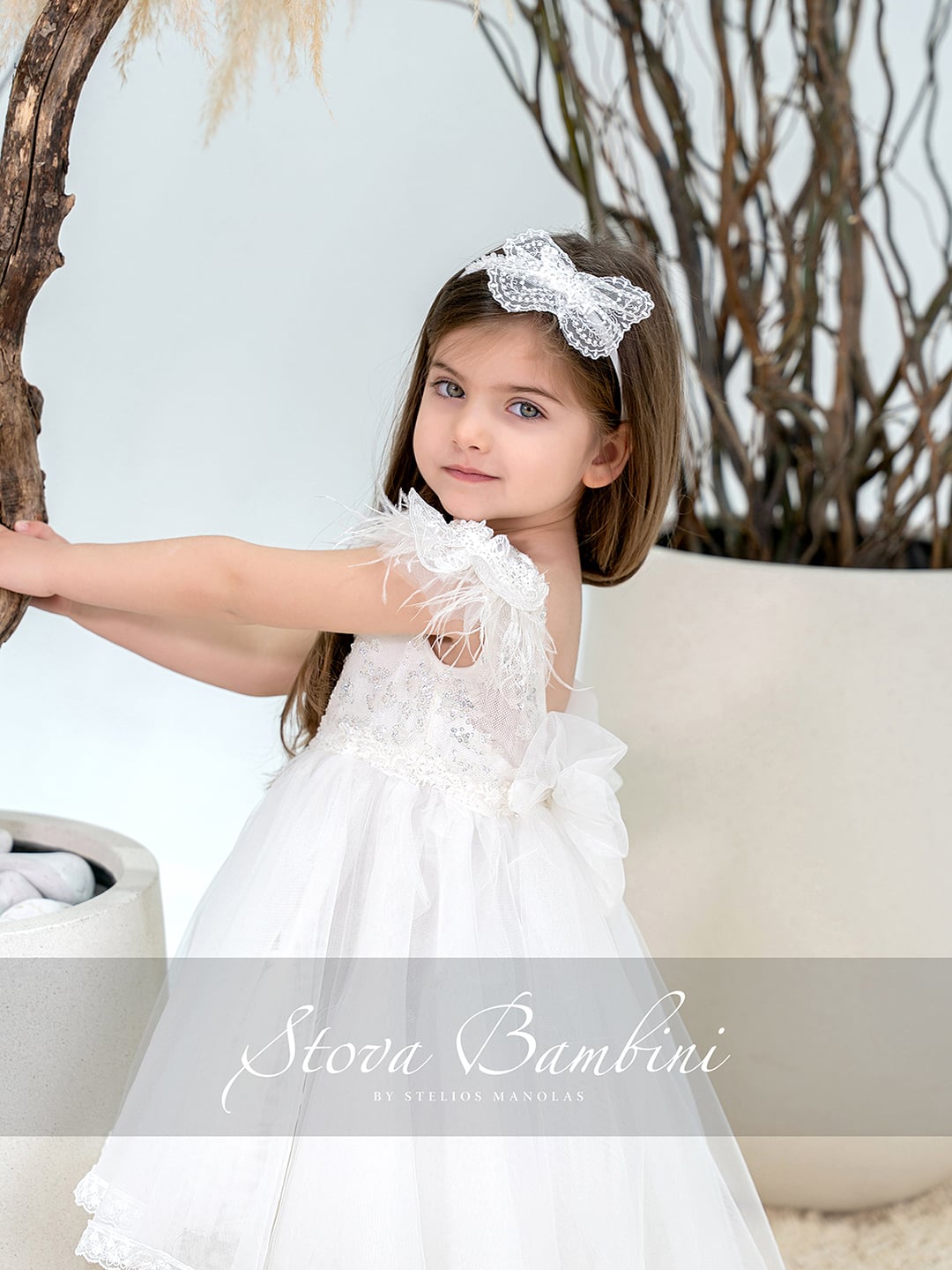 Βαπτιστικό Φόρεμα SS26 G28 Stova Bambini
