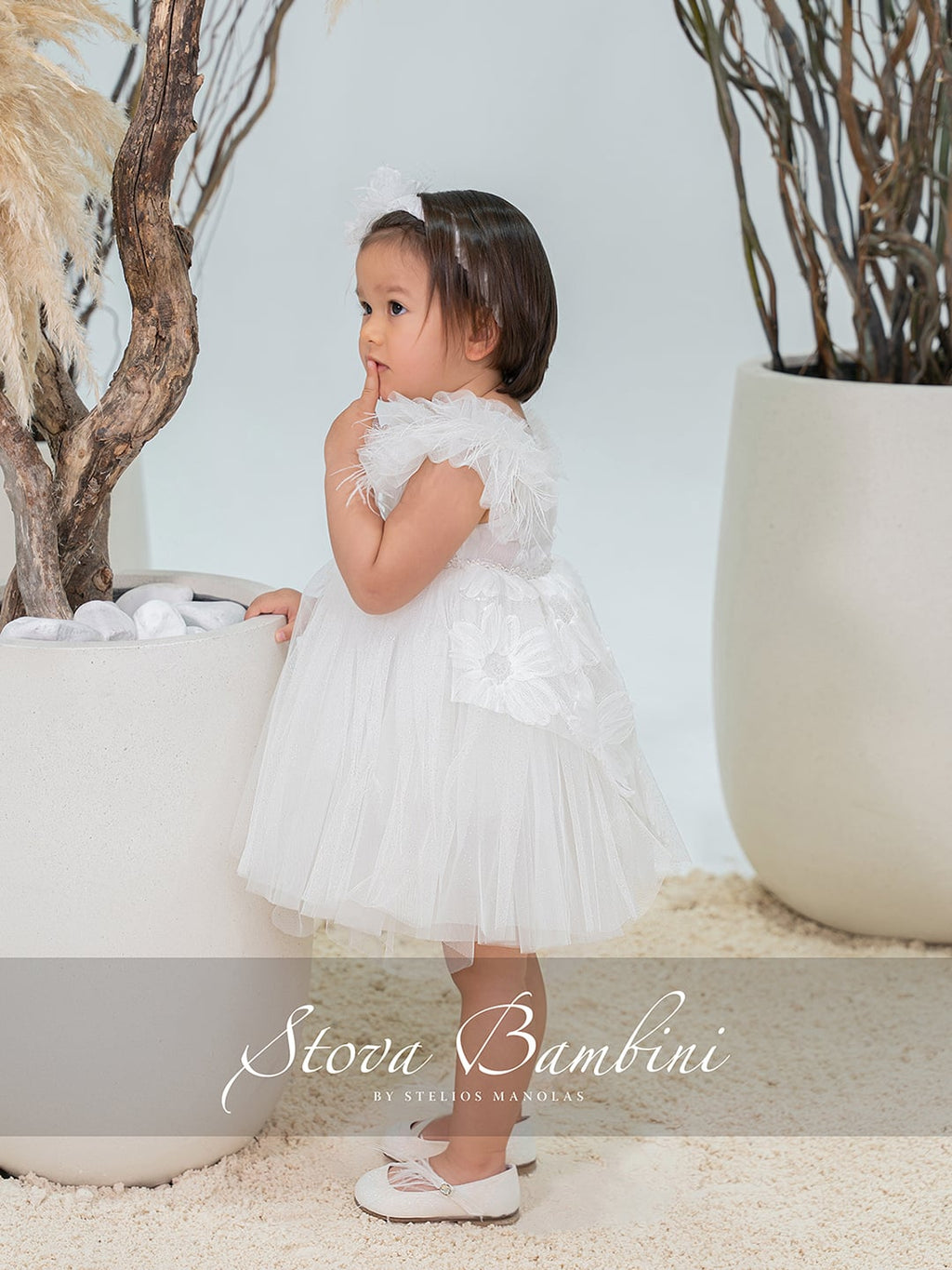 Βαπτιστικό Φόρεμα SS26 G17 Stova Bambini