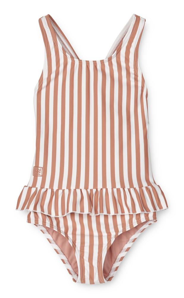 Μαγιώ Ολόσωμο Liewood Amara Stripe Tuscany rose