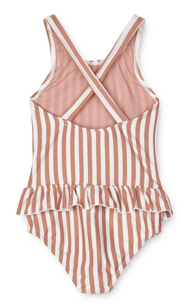 Μαγιώ Ολόσωμο Liewood Amara Stripe Tuscany rose