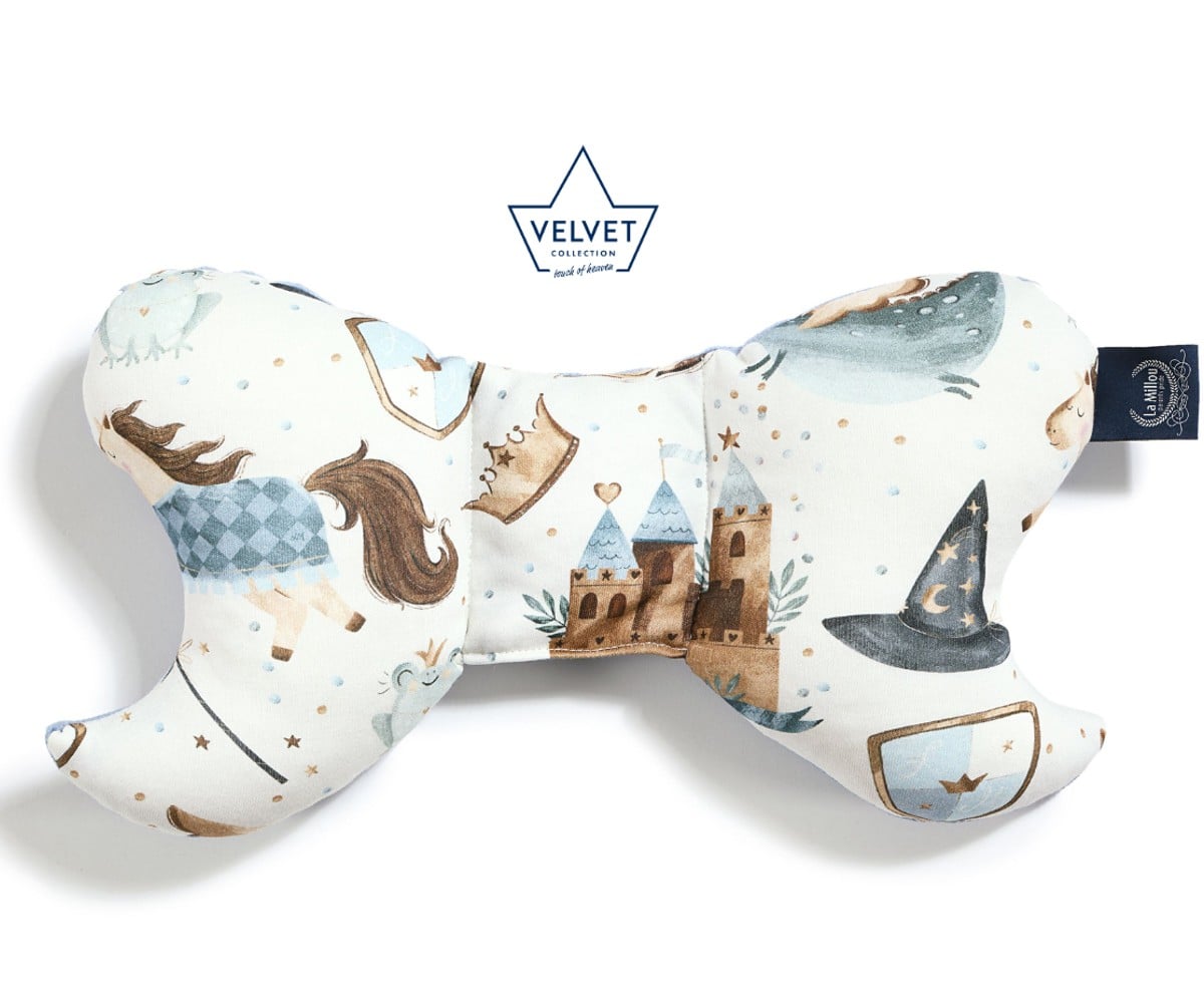 La Millou Organic Jersey Angel’s Wings Prince Velvet Wind Blue