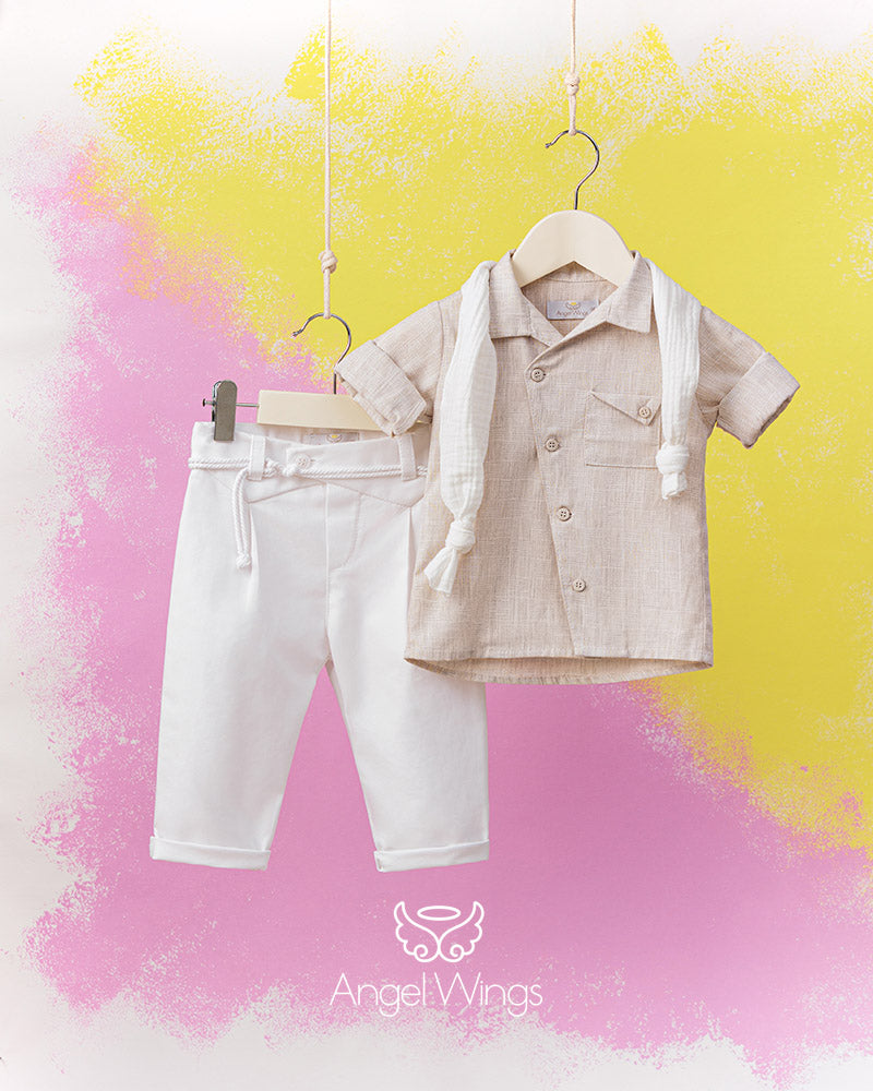 Βαπτιστικό Σετ SS25 MICHEL  Angel Wings