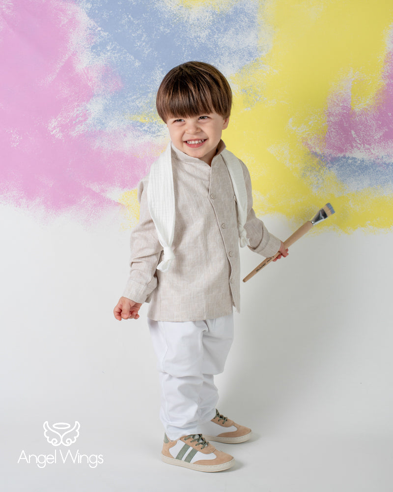 Βαπτιστικό Σετ SS25 MICHEL  Angel Wings