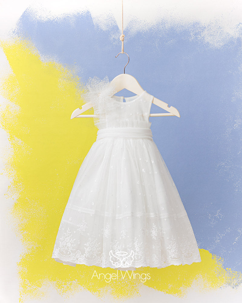 Βαπτιστικό Φόρεμα SS25 ALBA Angel Wings