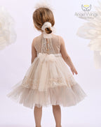 Βαπτιστικό Φόρεμα SS25 YOLANDA Angel Wings