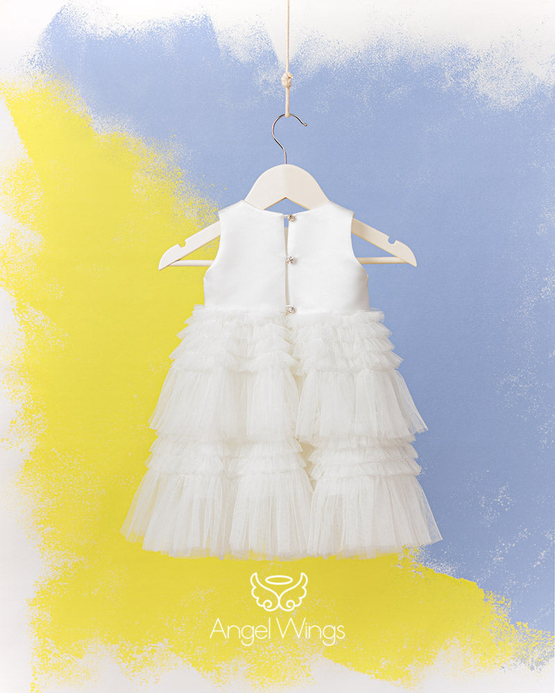 Βαπτιστικό Φόρεμα SS25 VALENTINA Angel Wings