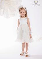Βαπτιστικό Φόρεμα SS25 VALENTINA Angel Wings