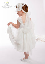 Βαπτιστικό Φόρεμα SS25 ΜΙΜΟΖΑ Angel Wings
