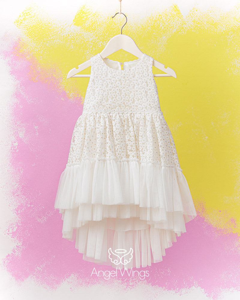 Βαπτιστικό Φόρεμα SS25 MARGARET Angel Wings