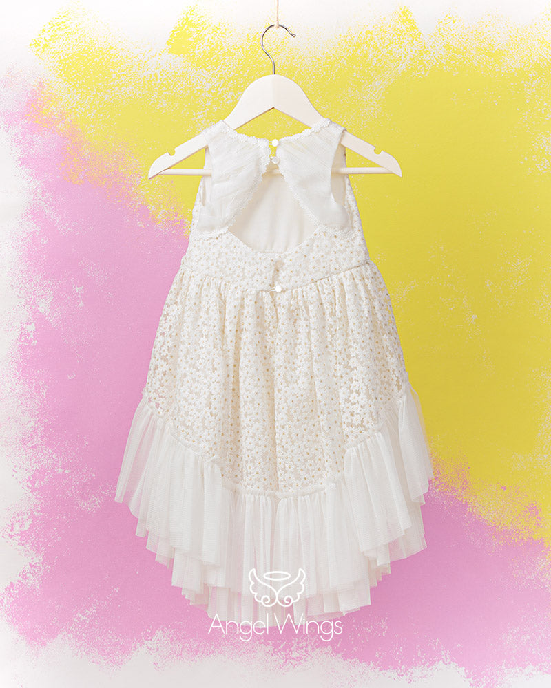 Βαπτιστικό Φόρεμα SS25 MARGARET Angel Wings