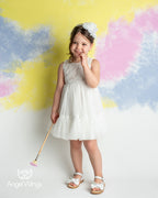 Βαπτιστικό Φόρεμα SS25 SYLVIE Angel Wings