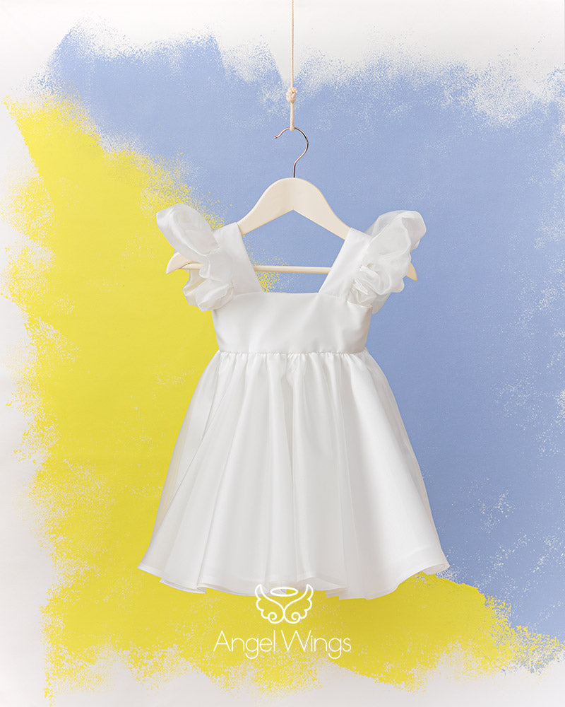 Βαπτιστικό Φόρεμα SS25 BRIGITTE Angel Wings