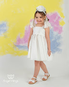 Βαπτιστικό Φόρεμα SS25 BRIGITTE Angel Wings