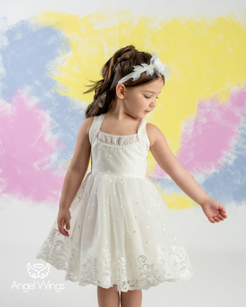 Βαπτιστικό Φόρεμα SS25 ANAIS Angel Wings