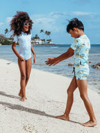 Μαγιό μπλούζα Beach and Bandits Aloha Tee