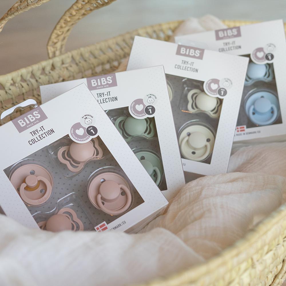 Πιπίλες Bibs Try It Collection Baby Blue