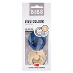 Bibs Πιπίλες Καουτσούκ 18m+ Vanilla/Midnight 2τμχ