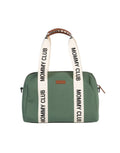 Τσάντα αλλαγής Childhome Mommy Club Signature Canvas Green