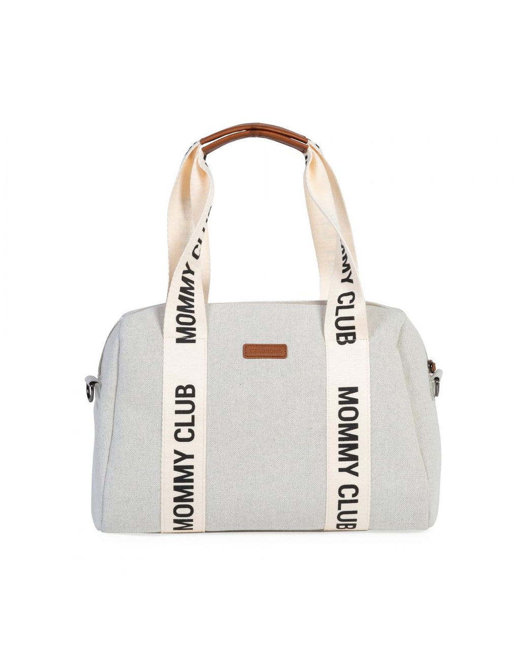 Τσάντα αλλαγής Childhome Mommy Club Signature Canvas Off White