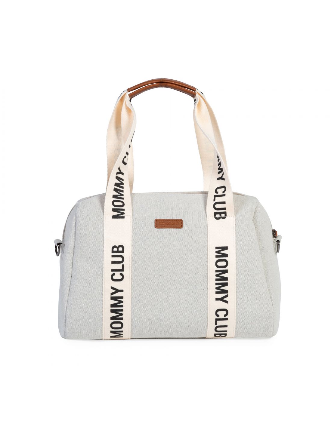 Τσάντα αλλαγής Childhome Mommy Club Signature Canvas Off White