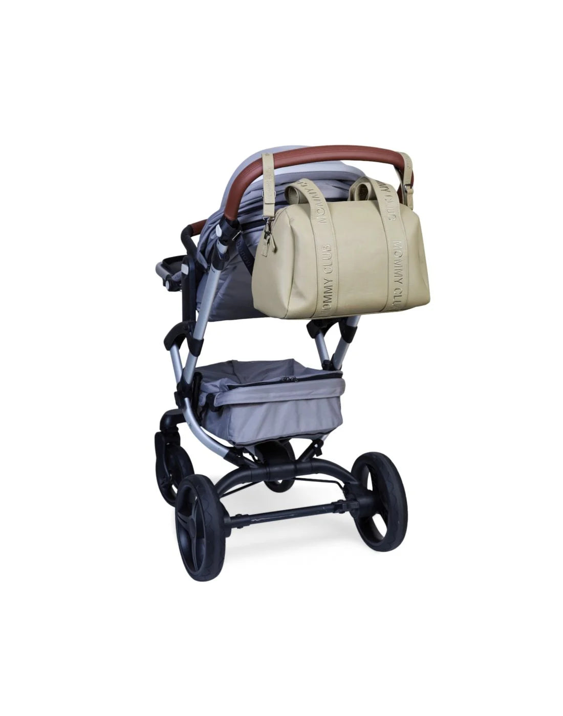 Childhome Τσάντα Αλλαγής Mommy Club Leather Green