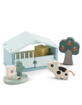 Done by Deer ΞΥΛΙΝΟ ΠΑΙΧΝΙΔΙ ΔΡΑΣΤΗΡΙΟΤΗΤΑΣ tiny farm play set dotti colour mix