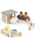 Done by Deer ΞΥΛΙΝΟ ΠΑΙΧΝΙΔΙ ΔΡΑΣΤΗΡΙΟΤΗΤΑΣ tiny farm play set sheepy colour mix