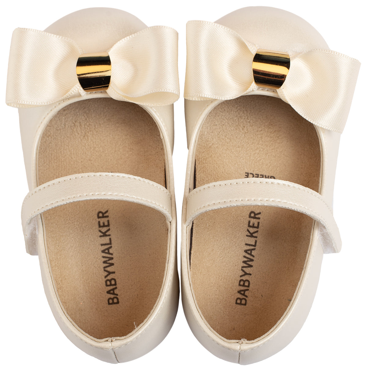 Βαπτιστικό Παπούτσι Babywalker Bs3537 Ivory