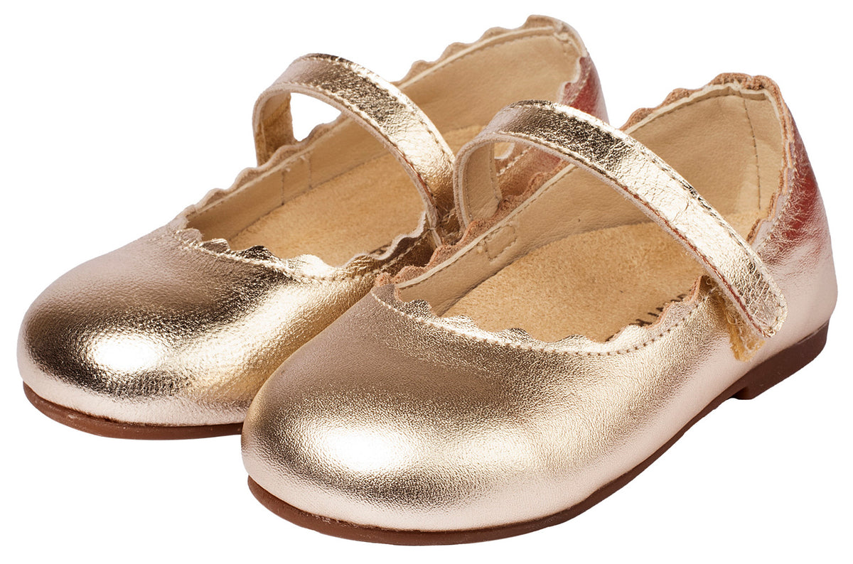 Βαπτιστικό Παπούτσι Babywalker Bw4597 Gold