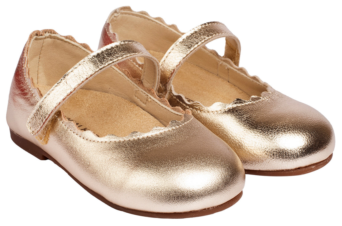 Βαπτιστικό Παπούτσι Babywalker Bw4597 Gold