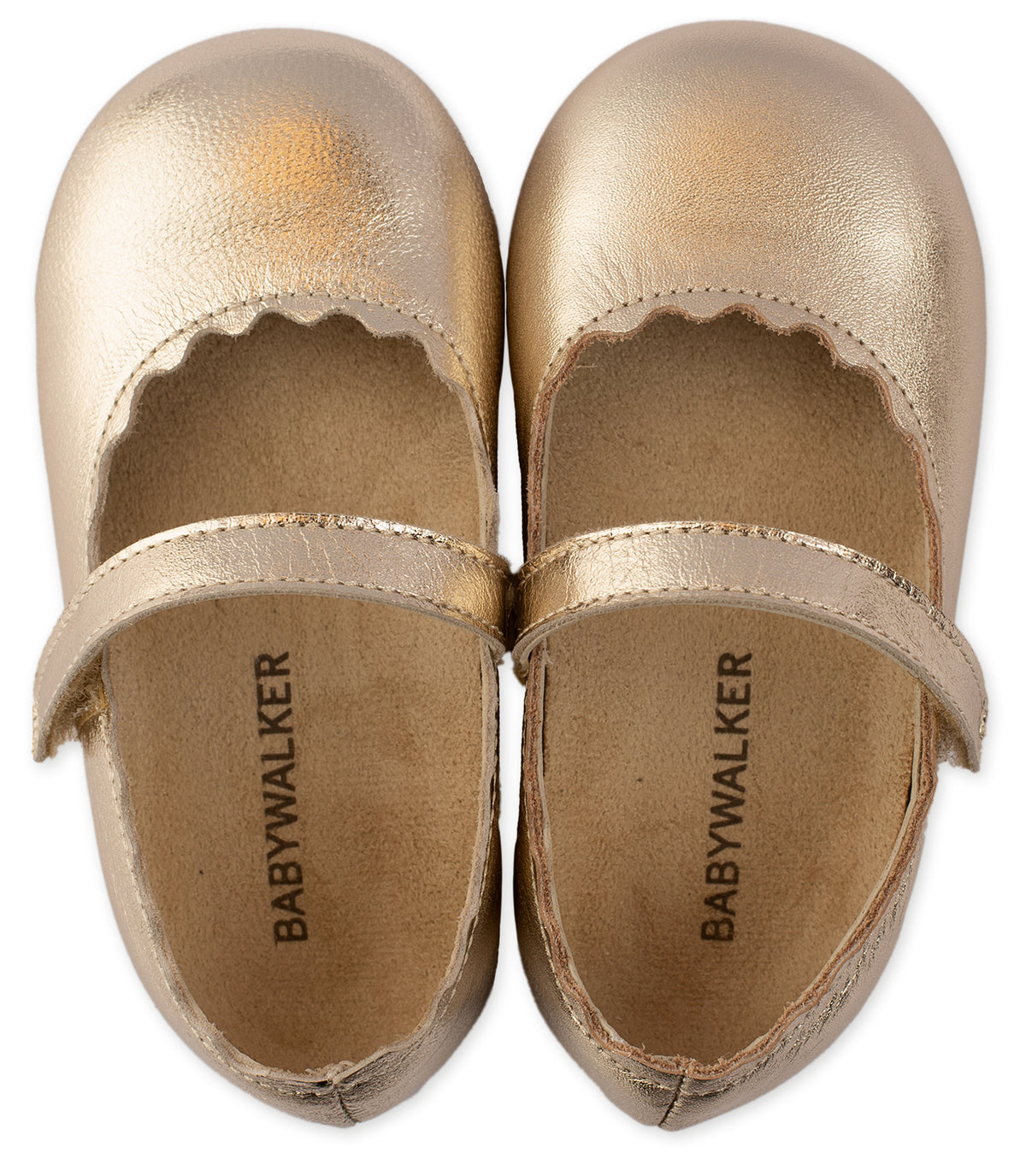 Βαπτιστικό Παπούτσι Babywalker Bw4597 Gold