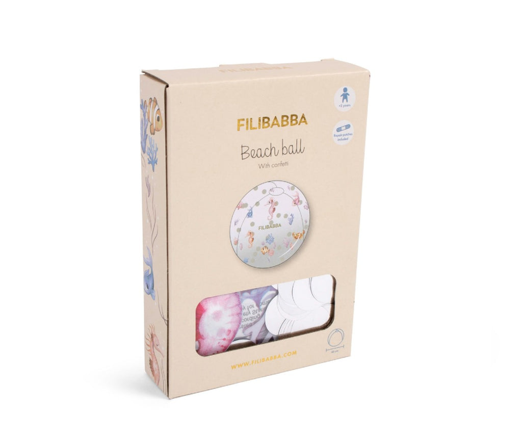 Φουσκωτή Μπάλα Filibabba Rainbow Reef Confetti