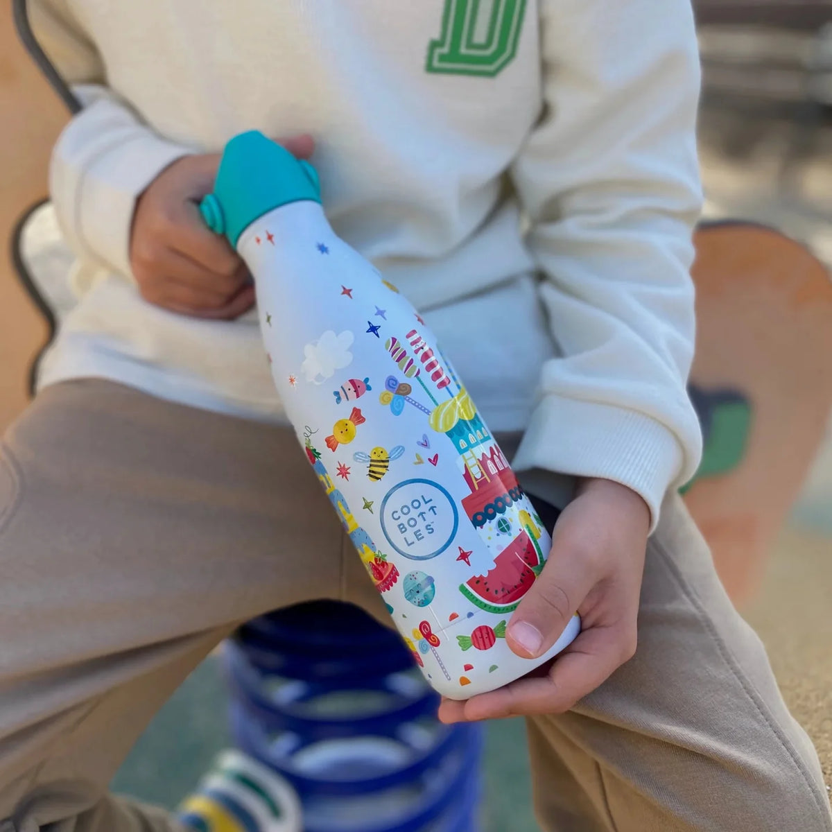 COOL BOTTLES Ανοξείδωτο μπουκάλι Ζαχαρωτά 350ml