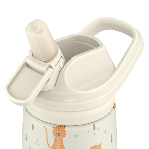 COOL BOTTLES Ανοξείδωτο παιδικό παγούρι Γατούλες 350ml
